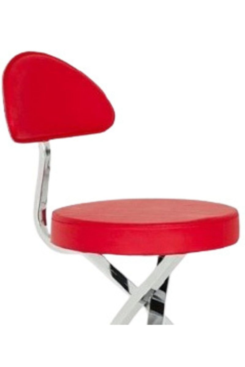 LODOS METAL KROM AYAKLI BAR4 ADET SANDALYESİ. KROM METAL BAR TABURESİ